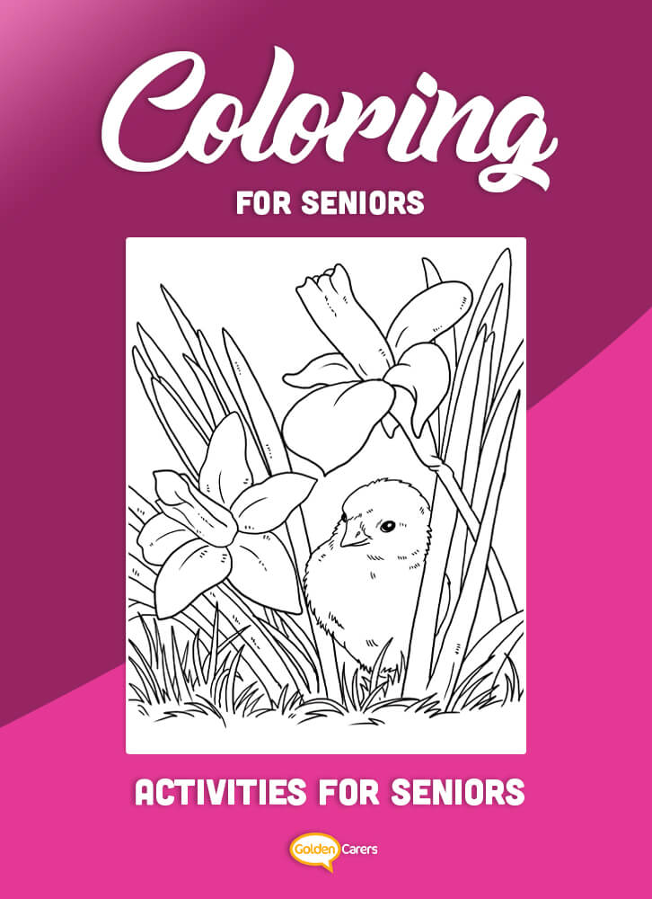 Another lovely coloring activity for seniors to enjoy!